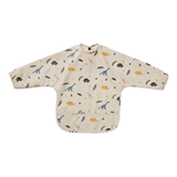 Long Sleeve Bib Dinosaur
